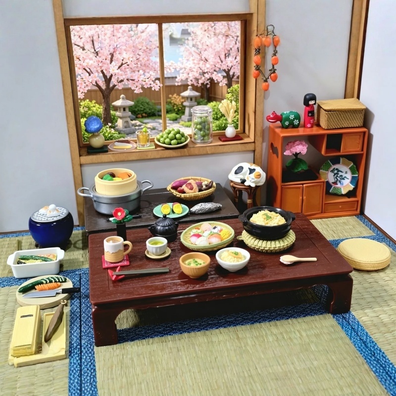 Japanese Food Lifestyle - Mainan Makanan Miniatur RE-MENT Asli Tersedia,