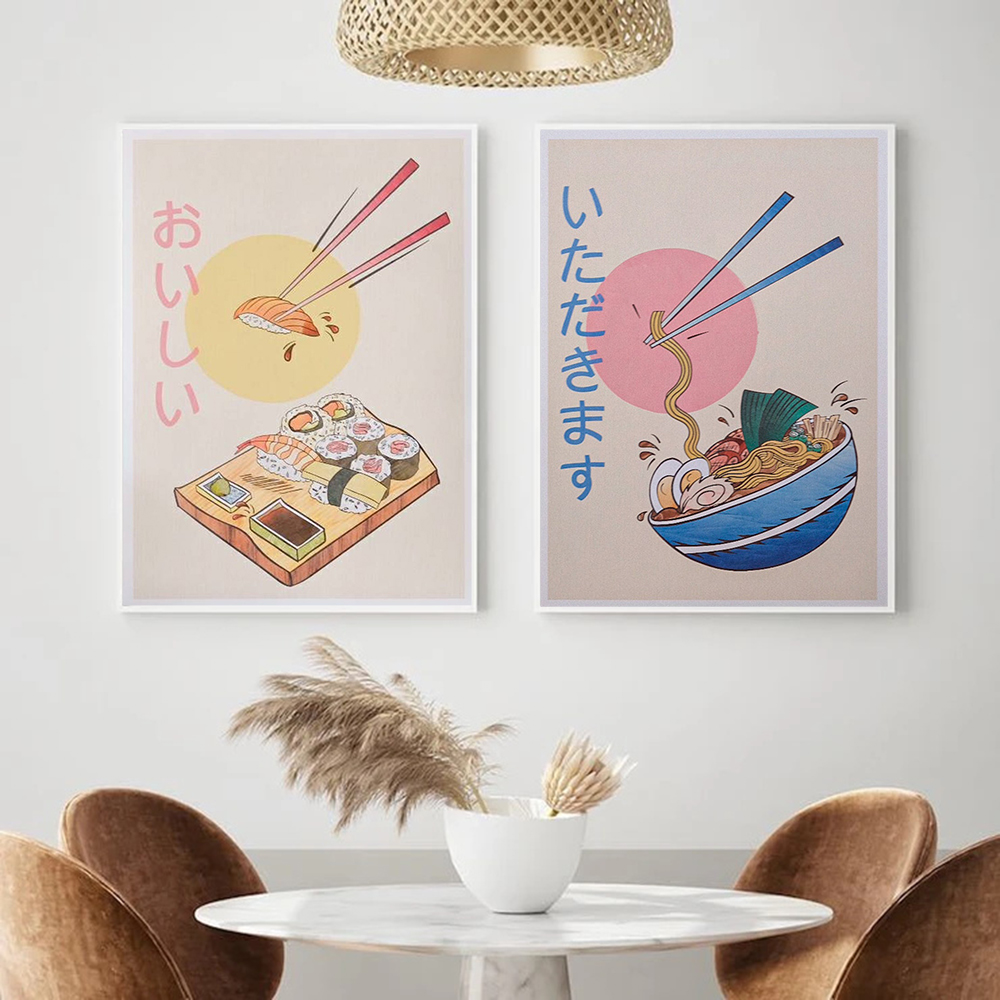 Poster Makanan Dapur Gaya Jepa - Japanese Food Lifestyle ulasan dan harga