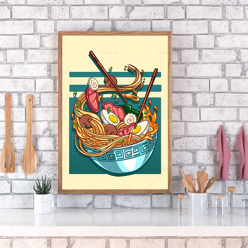 Gaya Jepang Poster Dapur Makan - Japanese Food Lifestyle ulasan dan harga
